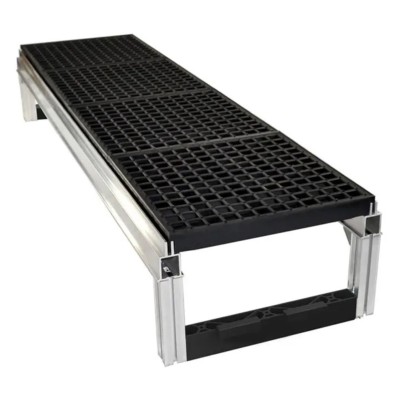 Wearwell Foundation Platform System Open 12x18x54 Inch Kit Full Single
