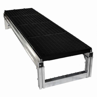 Wearwell Foundation Platform System Smooth 12x18x36 Inch Kit Full Single