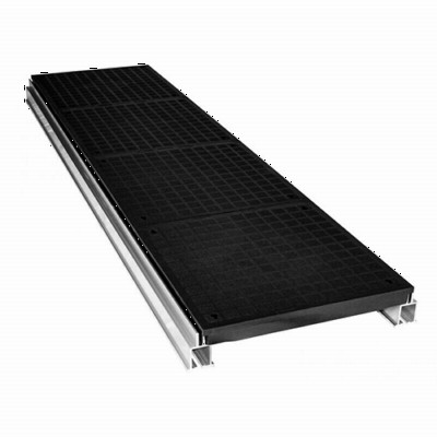 Wearwell Foundation Platform System Smooth 4x36x36 Inch Kit Full Single