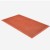 Beveled Drain Step Anti-Fatigue Mat 3X5 ft Red full ang right.