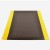 Bubble Sof-Tred with Dyna Shield Anti-Fatigue Mat 3x6 ft full tile black and yellow.