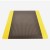 Cushion Trax Anti-Fatigue Mat 2x75 ft full tile black yellow.