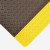 Dura Trax Grande Anti-Fatigue Mat 2x75 ft black yellow corner
