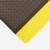 Ergo Trax Anti-Fatigue Mat 2x75 ft black yellow corner.