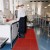 SaniTop Anti-Fatigue Mat 3X10 ft Red install.
