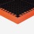 Safety TruTread 4-Sided 40x124 Inches Black/Orange
