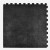 Leather PVC Floor Tile Black or Dark Gray 6 tiles Black Tile 