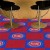 Carpet Tile NBA Detroit Pistons 18x18 Inches 20 per carton