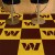 Carpet Tile NFL Washington Commanders 18x18 Inches 20 per carton Install