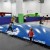 Cheerleading Mat 6x42 ft x 1-3/8 Inch Poly Flexible Roll under jumping bag.