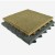 Gray and tan Carpet Square Modular Trade Show Tiles 10x20 Ft. Kit