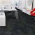 Design Medley II Commercial Carpet Tile 5.9 mm x 24x24 Inches Carton of 18 vertical ashler install Assortment