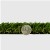 ZeroLawn Standard Artificial Grass Turf 1-1/2 Inch x 15 Ft. Wide per SF coin to show thickenss