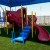 Playground Artificial Grass Turf Roll 15 Ft Red Slide