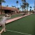 Bermuda Artificial Grass Turf Roll 15 Ft wide x 5mm Padded per LF bocce ball game