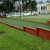 One Putt Artificial Grass Turf in bocce ball court on l awn
