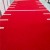 V-Max Artificial Grass Turf in color red with hashmarks in commercial gym