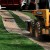 Ground Protection Mats 2x4 ft Black Lawn protection mats grass protection with skid steer up hill