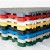 Ergo Matta Solid CushionTred Surface no holes stack of colors.