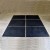 six interlocking horse stall rubber mats laid out on concrete