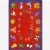 ABC Animals Kids Rug 5 feet 4 inches x 7 feet 8 inches rectangle