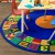 Floors That Teach Kids Rug 8 feet Round under table