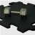 Mega Lock 3/4 Inch Thick Rubber Tile with Dumbbell Weight