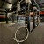 Rebounder Workout Equipment PaviGym Extreme Gym Rubber Floor Tiles 7 mm x 90x90 cm Volcanic Black