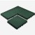 Gmats Rubber Playground Tile Mat Interlock 2.75 Inch Green Stocked green quad