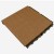 Rubber Outdoor Playground Interlocking Tile 3.25 in Colors tan tile.