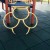 Playground Flooring Blue Sky 2ft x 2ft x 2.75in 50/50 EPDM showing rings playground.