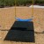 Blue Sky Rubber Swing Mats 3 x 5 Ft x 2 Inch playgroung mats showing pair of swings.