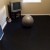 Plyometric Roll 3/8 inch 4x10 ft Black workout room.