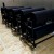 GymPro EcoRoll Carpet EZ-Roll Storage Rack 7,200 SF Capacity four racks with rolls
