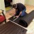 Rubber Flooring Rolls 1/2 Inch 10% Color Geneva install.