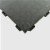StayLock Tile Smooth Top Black 9/16 Inch x 1x1 Ft. close up of corner