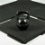 Four tiles with kettlebell on Sterling rubber tile 1.25 Inch Black