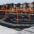 Sterling Playground Tile 5 Inch Black Tile playground install