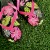Greatmats Select Landscape Turf top view with flip flop sandals