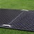 Mat-Pak Ground Protection VersaMat 4x8 ft Clear showing installation