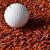 Orange Colored Golf Turf V-Max Artificial Grass