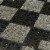 Geo Carpet Tile 1/2 Inch Black close up.