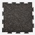 Rubber Tile Interlocking 10% Color CrossTrain Custom Pacific 1/2 Inch x 2x2 Ft. white spec.