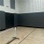 Gym for Basketball with Gray Safety Wall Pad 2x7 Ft x 2 Inch WB Z-Clip ASTM