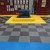 Warehouse Floor Coin PVC Tile Saftey yellow 2