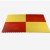 Smooth Top PVC Interlocking Color Ever Red - Yellow Quad