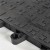 ErgoDeck HD Solid Black 2 tile seam